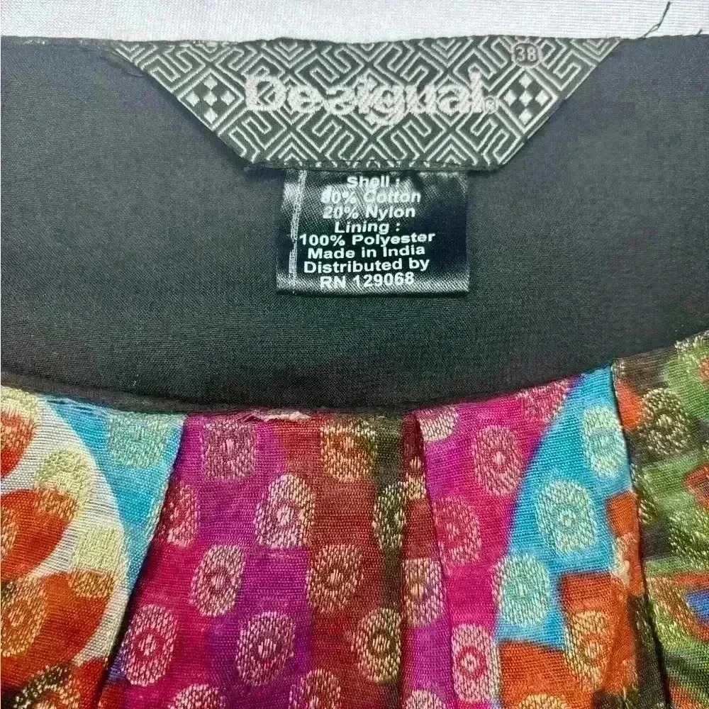 Desigual US size 8 Boho Mosaic Modern - Picture 6 of 9